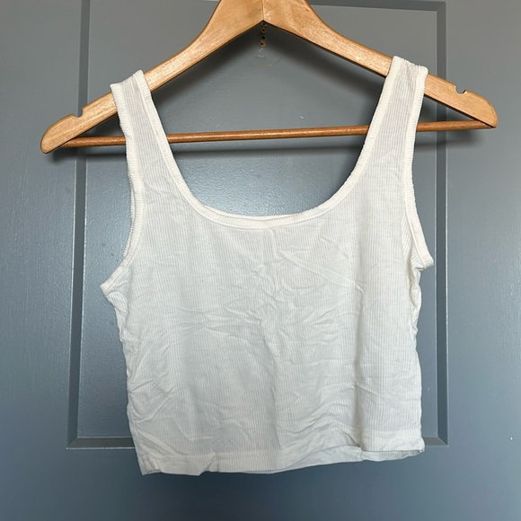 Ribbed crop top - Picture 1 of 3